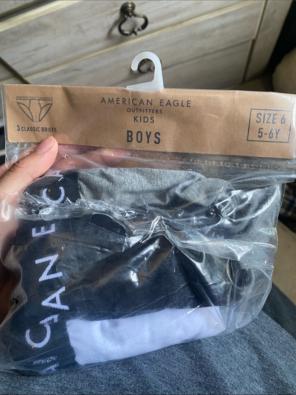 NEW boys briefs size 5/6